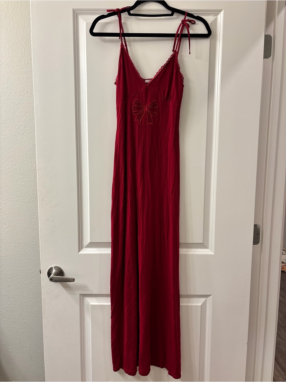Victoria’s Secret Red Maxi Slip Dress